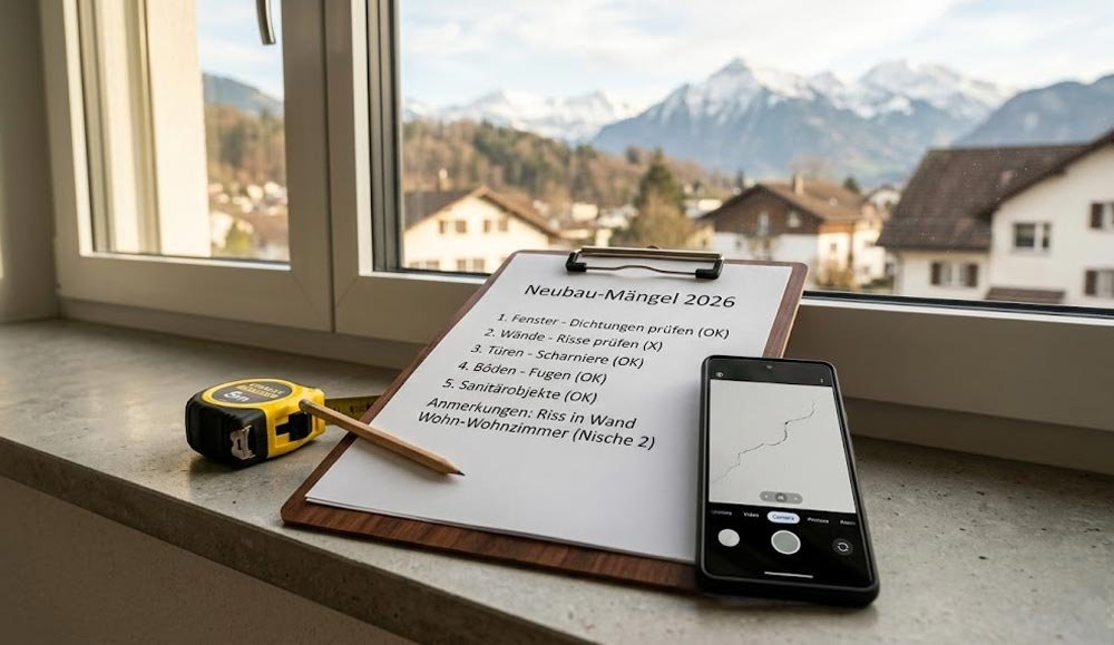 Neubau-Mängel 2026: Das neue 60-Tage-Fenster für Käufer – So sichern Sie sich ab 1 Neubau-Mängel 2026